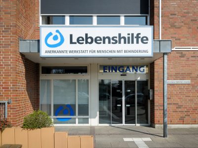 Intrarea la Lebenshilfe Bremerhaven